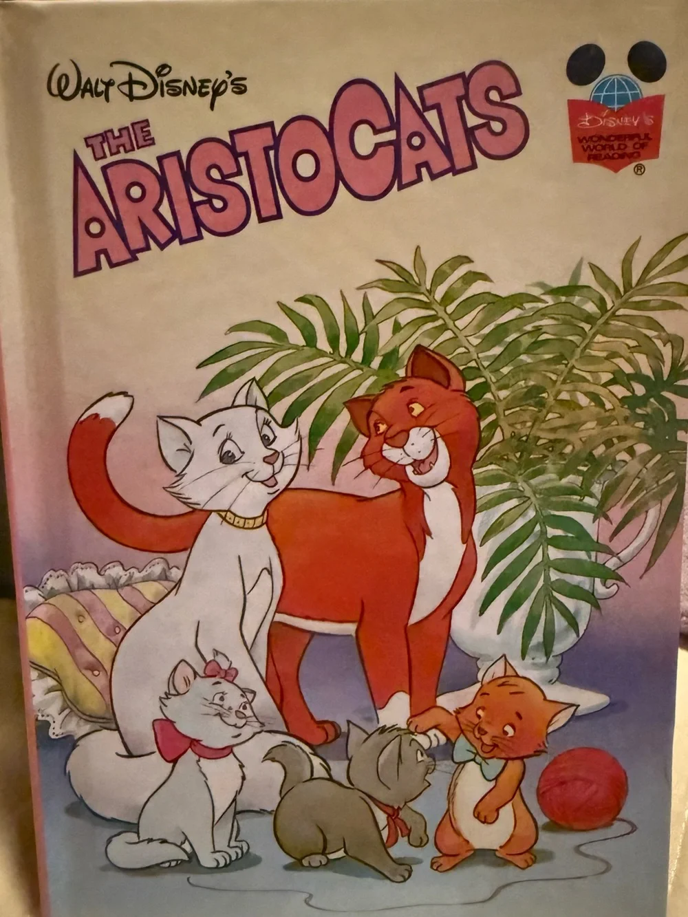 Walt DisneyThe Aristocats Cat Poster -“RARE COPY” - Wonderful World of Reading